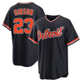 Trusc D.Tigers #23 Kirk Gibson Player Navy Home Game Stitched Jerseys