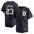 Trusc D.Tigers #23 Kirk Gibson Player Navy Home Limited Game Stitched Jerseys