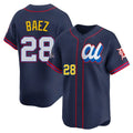 Trusc D.Tigers #28 Javier B¡§¡éez Player Navy Limited American League All-Star Edition Stitched Jerseys