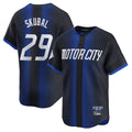 Trusc D.Tigers #29 Tarik Skubal Player Navy City Connect Home Limited Stitched Jerseys
