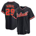 Trusc D.Tigers #29 Tarik Skubal Player Navy Home Game Stitched Jerseys