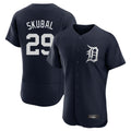 Trusc D.Tigers #29 Tarik Skubal Player Navy Limited Elite Home Stitched Jerseys