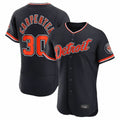 Trusc D.Tigers #30 Kerry Carpenter Player Navy Limited Elite Home Game Stitched Jerseys