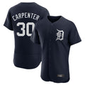 Trusc D.Tigers #30 Kerry Carpenter Player Navy Limited Elite Home Stitched Jerseys