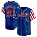 Trusc D.Tigers #30 Kerry Carpenter Player Royal Independence Day Vapor Premier Limited Stitched Jerseys