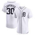 Trusc D.Tigers #30 Kerry Carpenter Player White Limited Elite Home Stitched Jerseys
