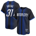 Trusc D.Tigers #31 Riley Greene Player Navy City Connect Home Limited Stitched Jerseys