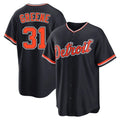 Trusc D.Tigers #31 Riley Greene Player Navy Home Game Stitched Jerseys