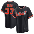 Trusc D.Tigers #33 Colt Keith Player Navy Home Game Stitched Jerseys