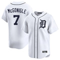 Trusc D.Tigers #7 Kevin McGonigle Player White Home Limited Stitched Jerseys