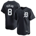 Trusc D.Tigers #8 Matt Vierling Player Navy Home Limited Game Stitched Jerseys
