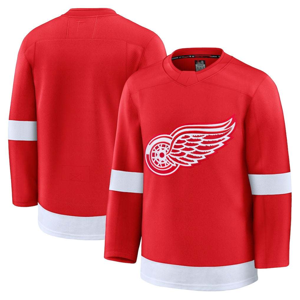 Trusc D.Red wings Red Home Premium Jerseys