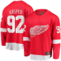 Trusc D.Red wings #92 Marco Kasper Red Home Breakaway Jerseys