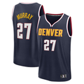 Trusc D.Nuggets #27 Jamal Murray Navy Fast Break Replica Player Jerseys - Icon Edition