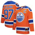 Trusc E.Oilers #97 Connor McDavid Mitchell & Ness Orange Power Play Jerseys