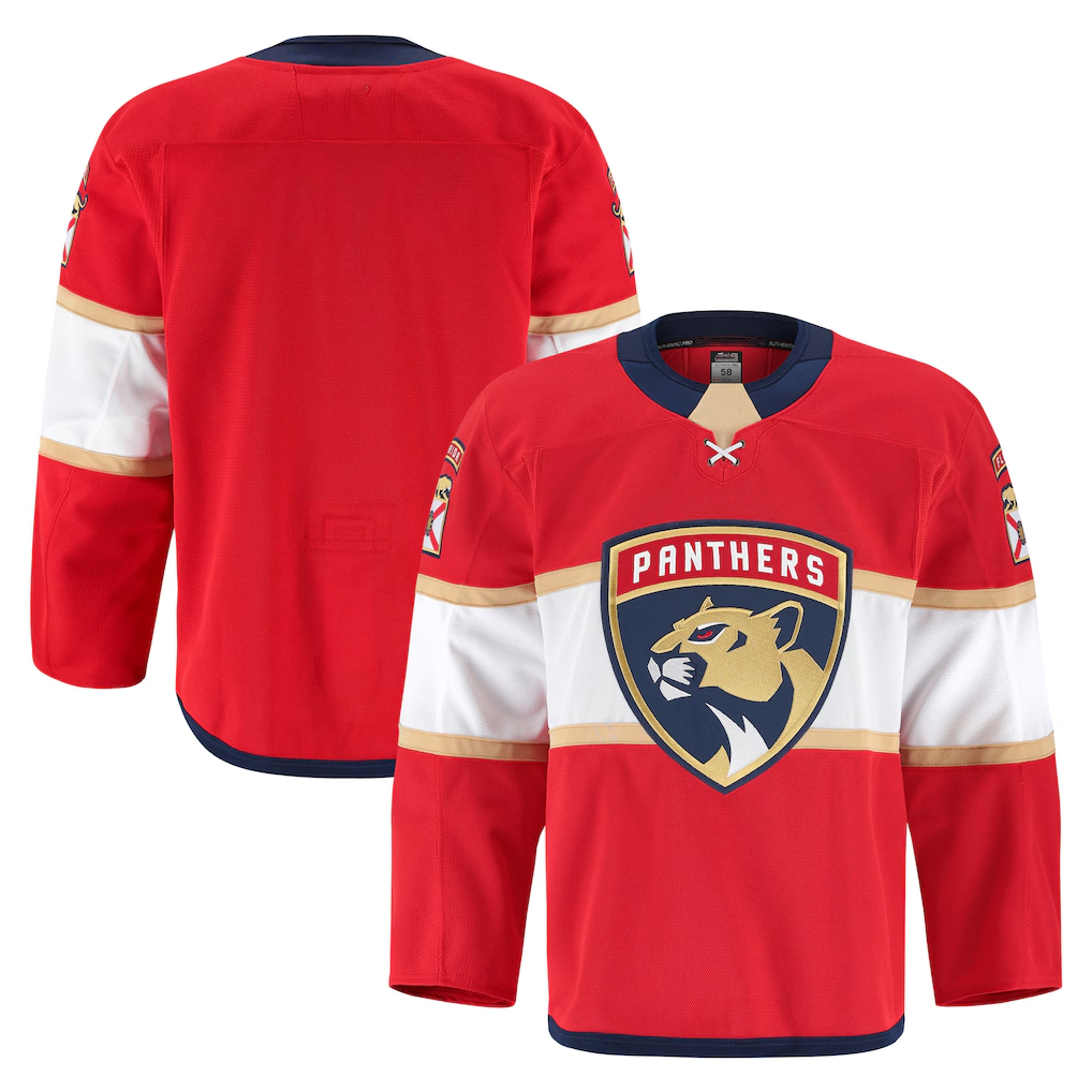 Trusc F.Panthers Red Home Authentic Pro Jerseys