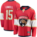 Trusc F.Panthers F.Panthers #15 Anton Lundell Red Home Breakaway Player Jerseys