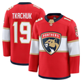 Trusc F.Panthers #19 Matthew Tkachuk Red Home Premium Jerseys