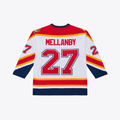 Trusc F.Panthers #27 Scott Mellanby Mitchell & Ness White 1996 Power Play Jerseys
