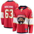 Trusc F.Panthers #63 Brad Marchand Red Home Breakaway Jerseys