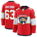 Trusc F.Panthers #63 Brad Marchand Red Home Premium Jerseys