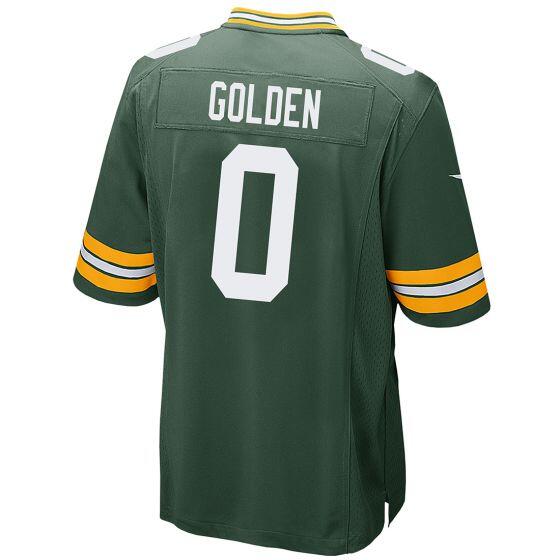 Trusc GB.Packers #0 Matthew Golden Home Game Stitched Jerseys