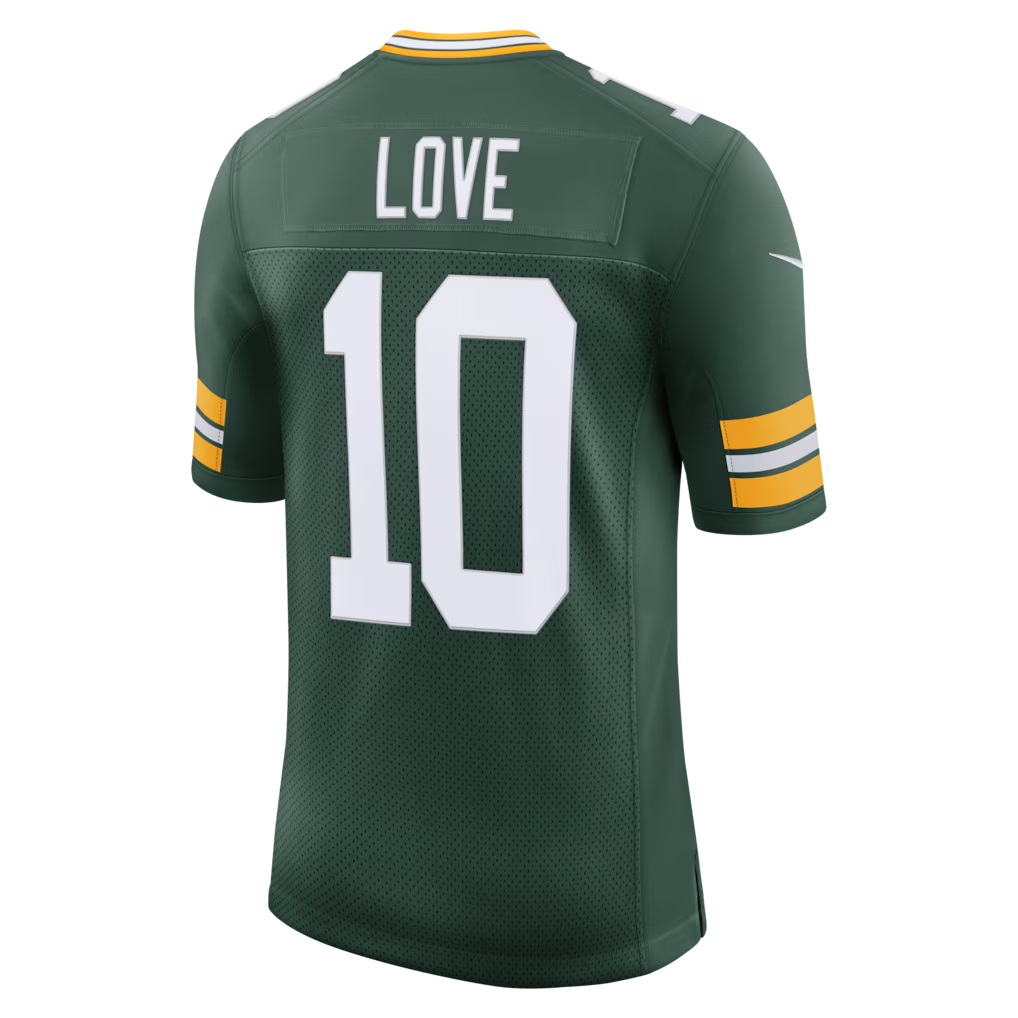 Trusc GB.Packers #10 Jordan Love Green Vapor Untouchable Stitched Limited Jerseys