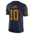 Trusc GB.Packers #10 Jordan Love Player Navy Classic Vapor F.U.S.E. Limited Stitched Jerseys