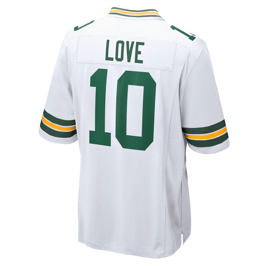 Trusc GB.Packers #10 Jordan Love Player White Home Game Stitched Jerseys