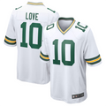 Trusc GB.Packers #10 Jordan Love Player White Replica Game  Stitched Jerseys