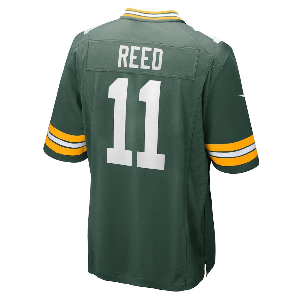 Trusc GB.Packers #11 Jayden Reed Green Game Stitched Jerseys