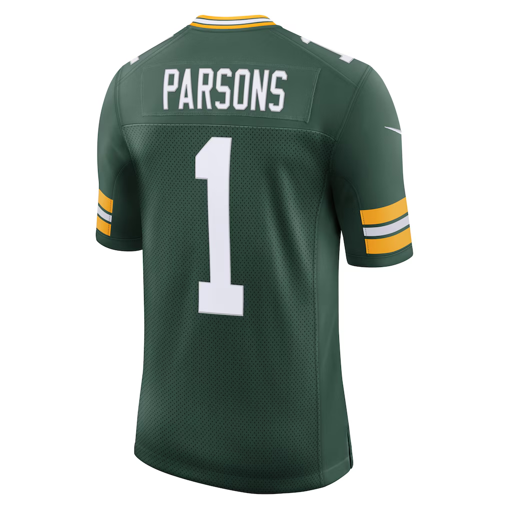Trusc GB.Packers #1 Micah Parsons Green Vapor Untouchable Stitched Limited Jerseys