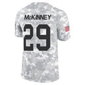 Trusc GB.Packers #29 Xavier McKinney Player Arctic Camo Salute to Service Stitched Jerseys