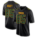 Trusc GB.Packers #85 Tucker Kraft Player Black Fashion Game Stitched Jerseys
