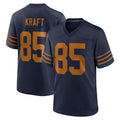 Trusc GB.Packers #85 Tucker Kraft Player Navy The 1923 Classic Game Stitched Jersey
