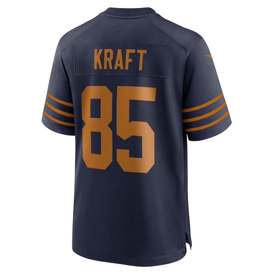 Trusc GB.Packers #85 Tucker Kraft Player Navy The 1923 Classic Game Stitched Jerseys