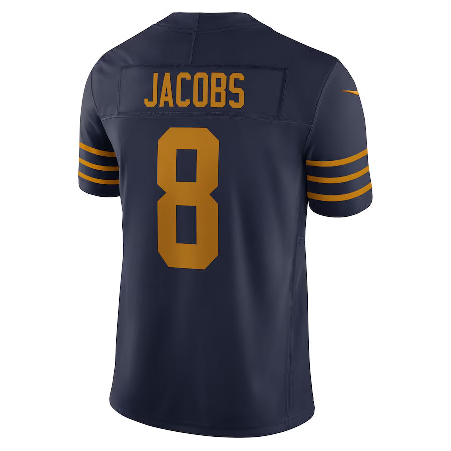 Trusc GB.Packers #8 Josh Jacobs Player Navy The 1923 Classic Vapor F.U.S.E. Limited Game Stitched Jerseys