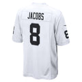 Trusc GB.Packers #8 Josh Jacobs Player White Home Game Stitched Jerseys