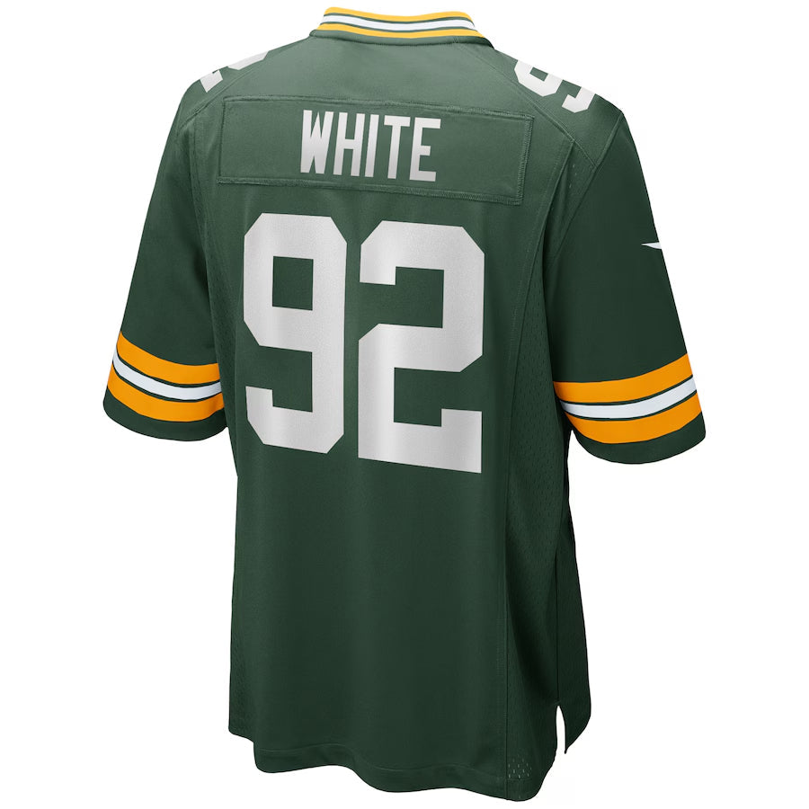 Trusc GB.Packers #92 Reggie White Player Green Home Game Stitched Jerseys