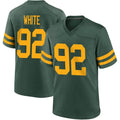 Trusc  GB.Packers #92 Reggie White Player Limited Green Alternate Vapor Stitched Jerseys