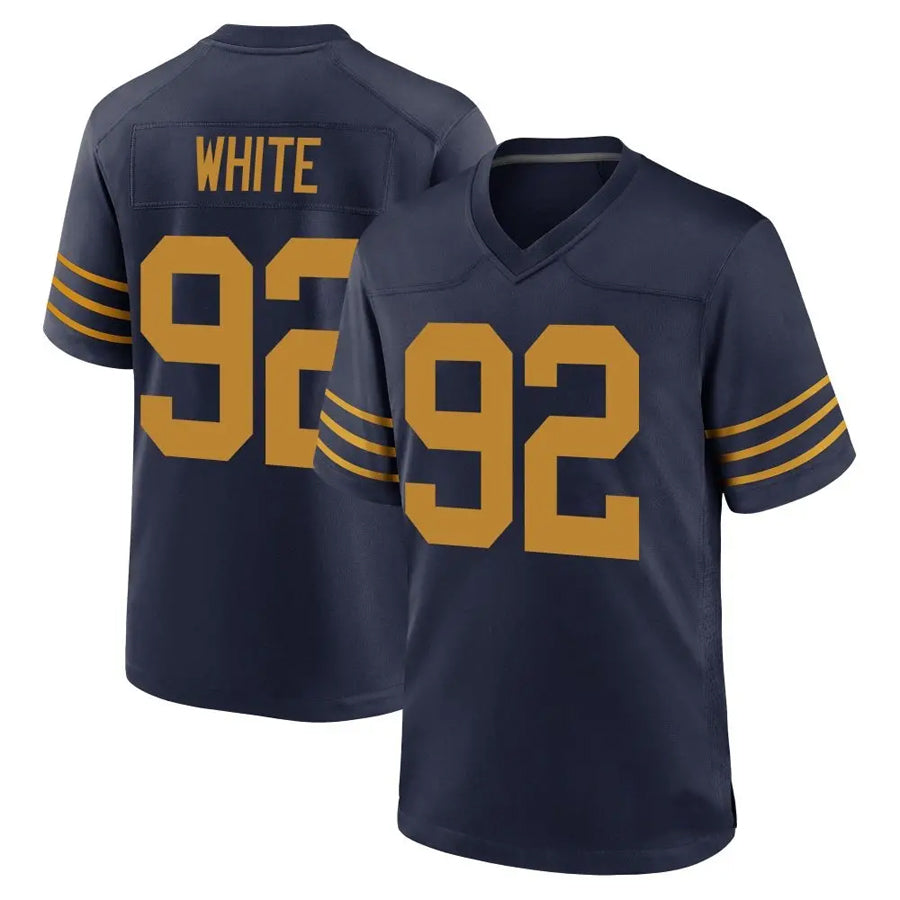 Trusc GB.Packers #92 Reggie White Player Navy The 1923 Classic Game Stitched Jerseys