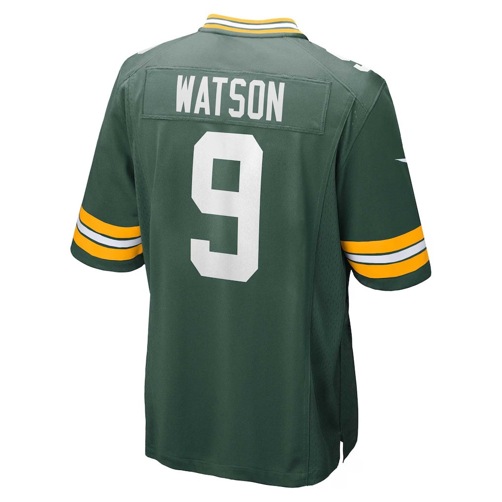 Trusc GB.Packers #9 Christian Watson Green Game Stitched Jerseys