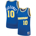 Trusc G.State Warriors #10 Tim Hardaway Mitchell & Ness Royal 199091 Hardwood Classics Swingman Jerseys