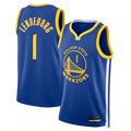 Trusc G.State Warriors #1 Yaxel Lendeborg Royal Swingman Jerseys - Icon Edition