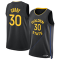Trusc G.State Warriors #30 Stephen Curry Black 202425 Swingman Jerseys - Statement Edition
