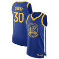 Trusc G.State Warriors #30 Stephen Curry Royal Authentic Jerseys - Icon Edition