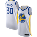 Trusc G.State Warriors #30 Stephen Curry White Authentic Jerseys - Association Edition
