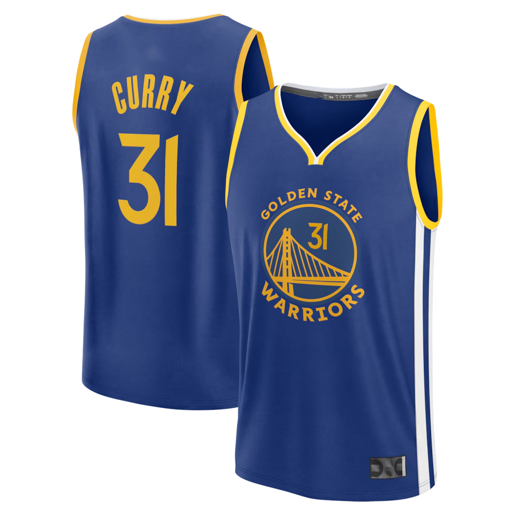 Trusc G.State Warriors #31 Seth Curry Blue Fast Break Replica Jerseys - Icon Edition