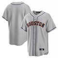 Trusc H.Astros Gray Home Game Blank Player Stitched Jerseys