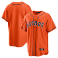 Trusc H.Astros Orange Home Game Blank Player Stitched Jerseys